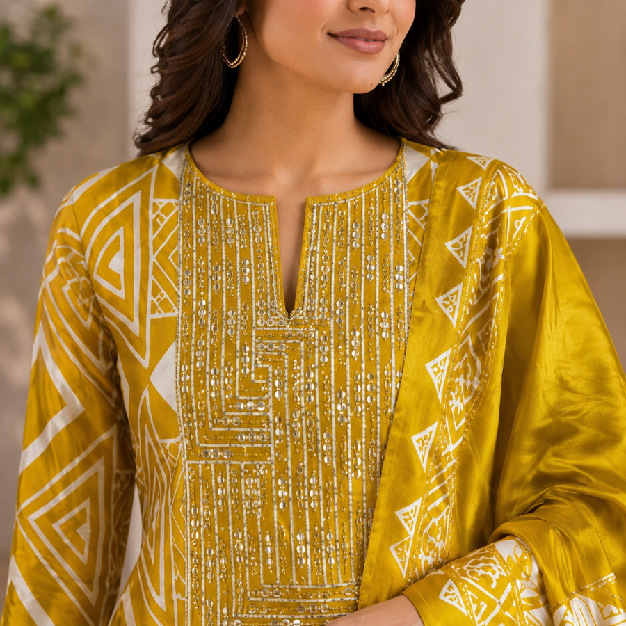 Zarisha Printed Suit Set