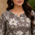Floral Charm Cotton Suit Set