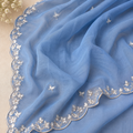 Elegant Floral Embroidered