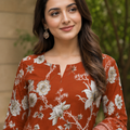 Floral Charm Cotton Suit Set