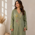 Sage Green Kashmiri Pheran