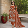 Floral Charm Cotton Suit Set