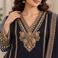 A Royal Plum Suit Set
