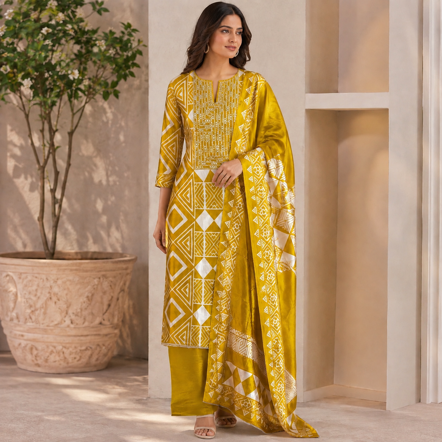 Zarisha Printed Suit Set