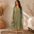 Sage Green Kashmiri Pheran