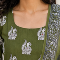 Royal Kalamkari Cotton Suit Set