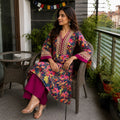 Floral Printed High-Low Co-Ord Set
