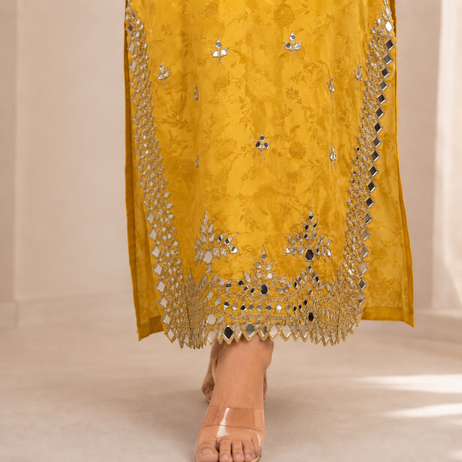 Mustard Kashmiri Pheran
