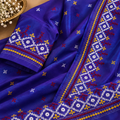 Royal Indigo Silk Saree