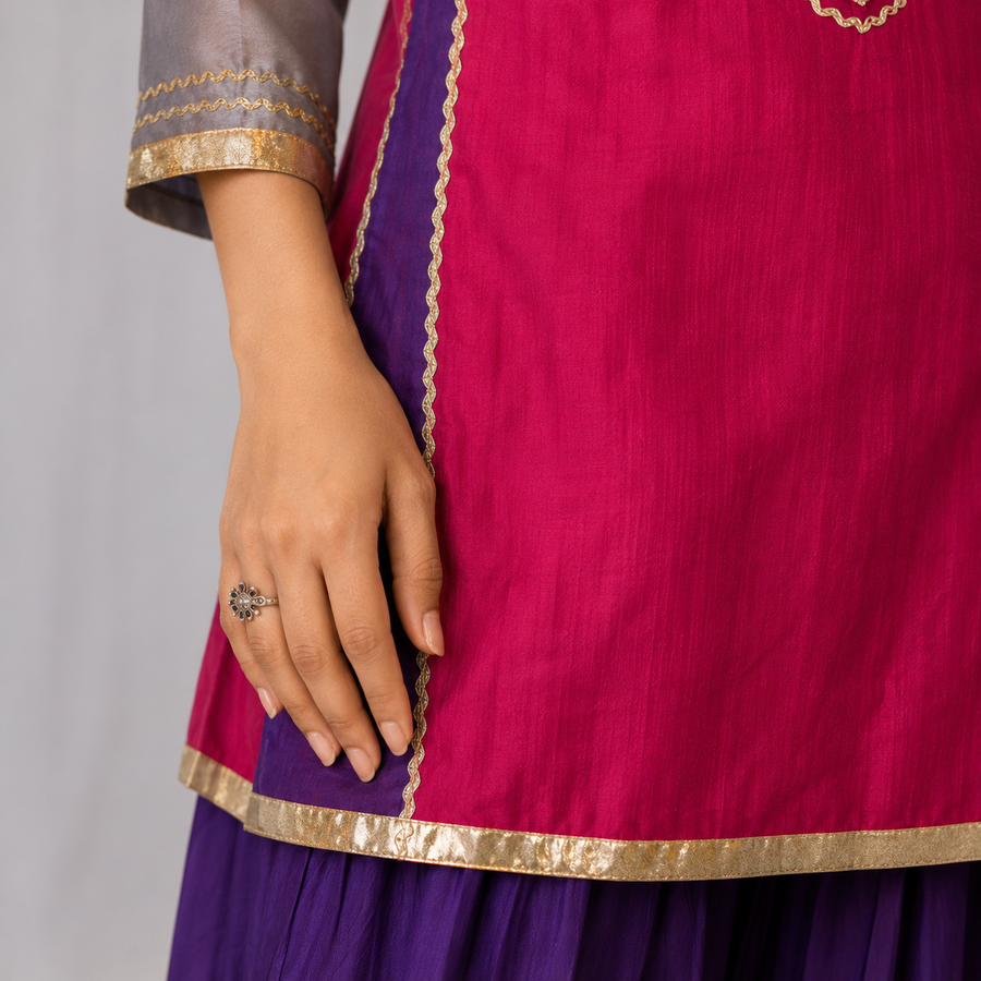 Red Purple Co ord