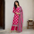 Royal Kalamkari Cotton Suit Set