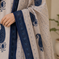Paisley Elegance Cotton Suit Set