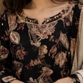 Black Botanica Suit Set