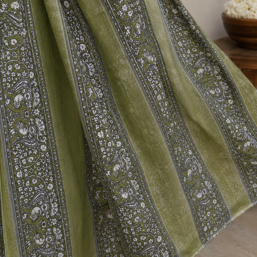 Royal Kalamkari Cotton Suit Set