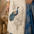 Peacock Design Crape Co ord