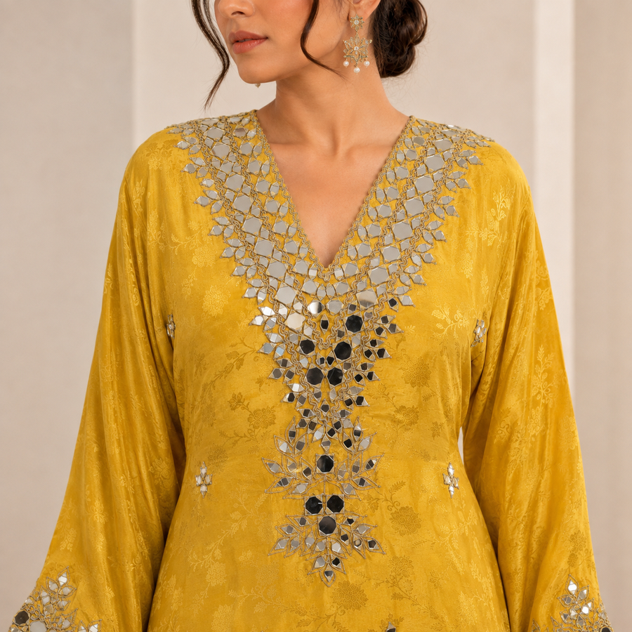 Mustard Kashmiri Pheran
