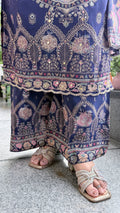 Midnight Bloom Cotton Suit Set