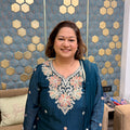 Emerald Bloom Embroidered Kurta Set