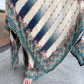 Ivory Noir Printed Kaftan Co-ord Set