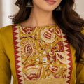 Mehar Printed Cotton-Silk Suit Set