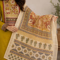 Mehar Printed Cotton-Silk Suit Set