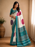 Heritage Kalamkari Floral Saree Collection