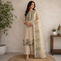 Floral Embroidered Salwar Suit Set