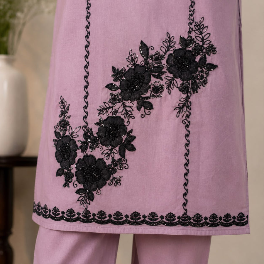 Organza Crape Suit Set