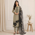 Organza Crape Suit Set