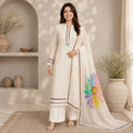 Floral Hand-Painted Suit Set