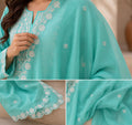 Embroidered Mal Cotton Suit