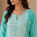 Embroidered Mal Cotton Suit