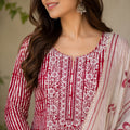 Floral Cotton  Suit