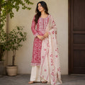 Floral Cotton  Suit