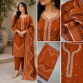 Geometric Print Modal Suit
