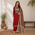 Mehar Printed Cotton-Silk Suit Set